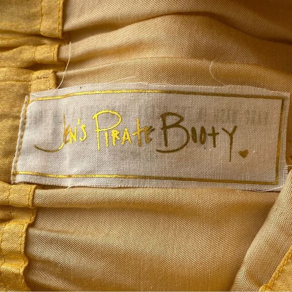 NWOT Jen's Pirate Booty Golden Sun Silk Blend Blouse/ Wide Leg Set Size Large - Picture 9 of 16
